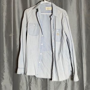 Denim long sleeve shirt